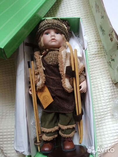 Кукла лыжник