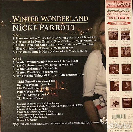 Винил Nicki Parrott - Winter Wonderland (LP)