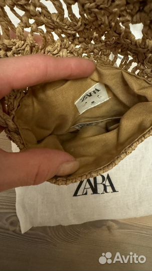 Плетеная сумка zara для девочки