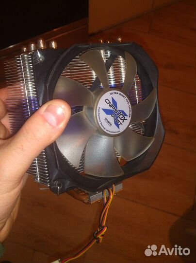 Башенный кулер Zalman cnps10x quiet 5 теплотрубок