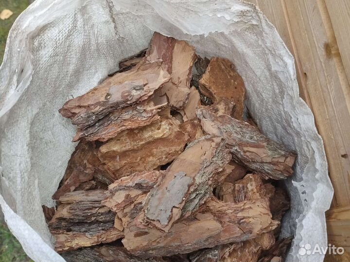 Мульча сосновая