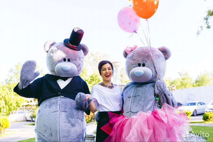 Ростовые куклы Мишка Тедди