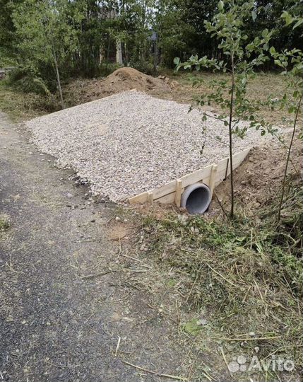 Заезд на участок под ключ