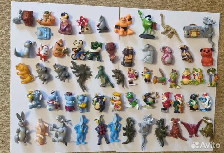 Игрушки Киндер, ландрин, томбола, СССР много