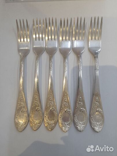 Вилки столовые мельхиор СССР