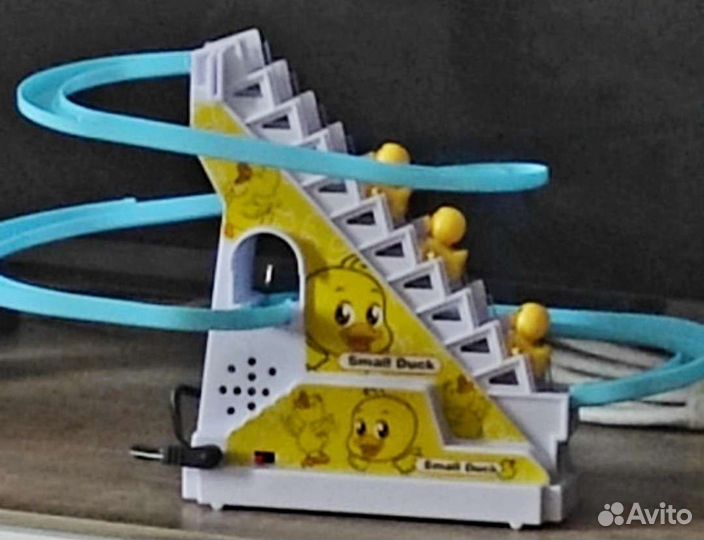 Игра детская горка Бегающие уточки