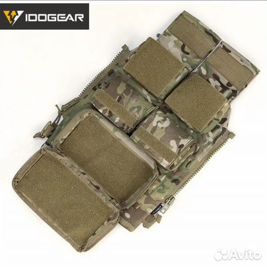 Рюкзак Zip-On панель на плитник AVS Multicam