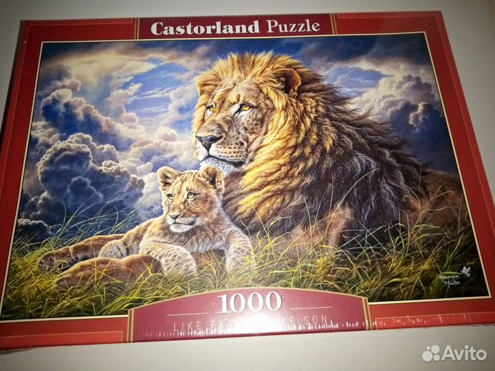 Новые пазлы 1000шт