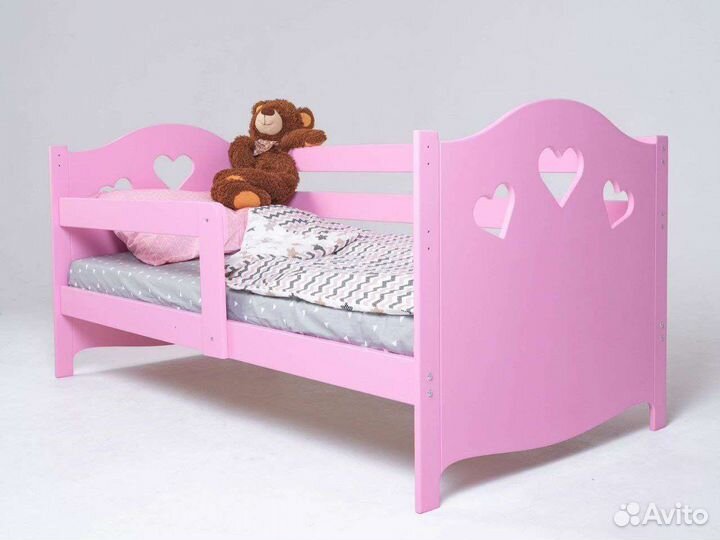 Детская кровать от 2 лет с бортиками новая