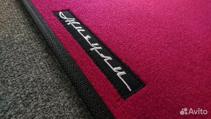 Ворсовые коврики в салон ваз 2107