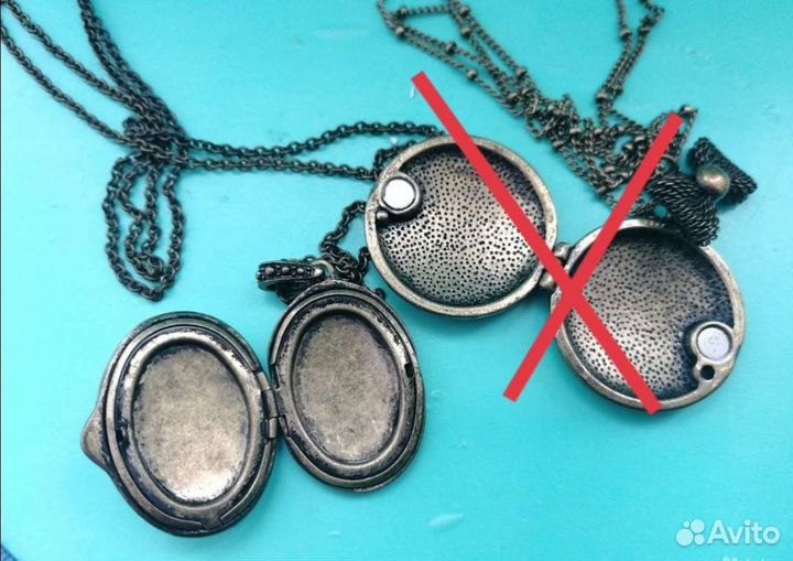 Бижутерия, кулон - локет