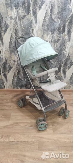 Прогулочная коляска Babyton click green