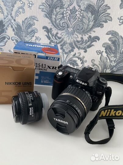 Зеркальный фотоаппарат nikon D 80