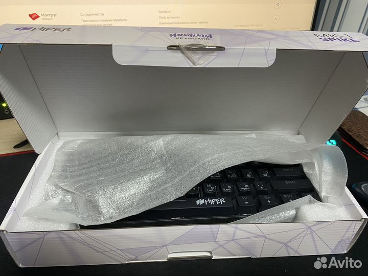 Игровая механическая клавиатура Hiper MK-1 Spike