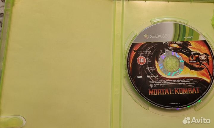 Mortal Kombat 9 на xbox 360/Xbox one