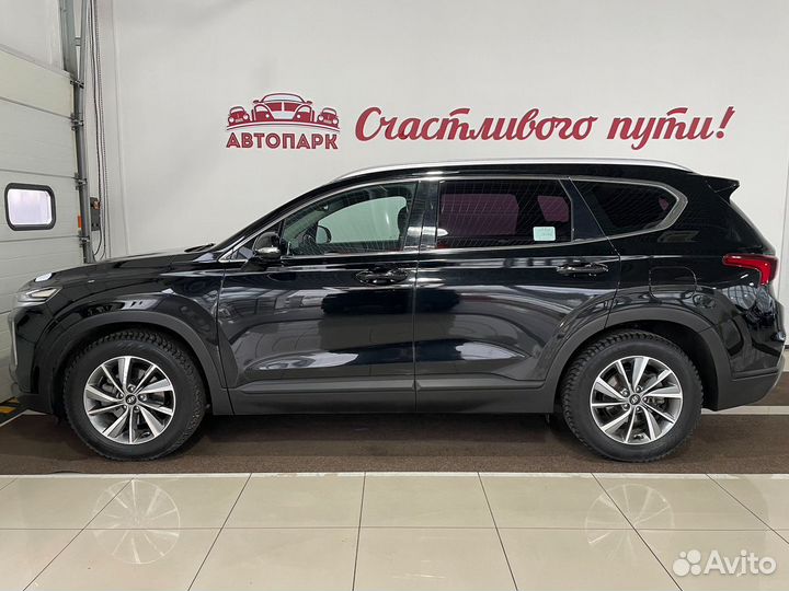 Hyundai Santa Fe 2.2 AT, 2018, 111 386 км