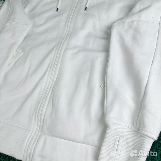 Зип-Худи Cp Company Google Zip Hoodie White