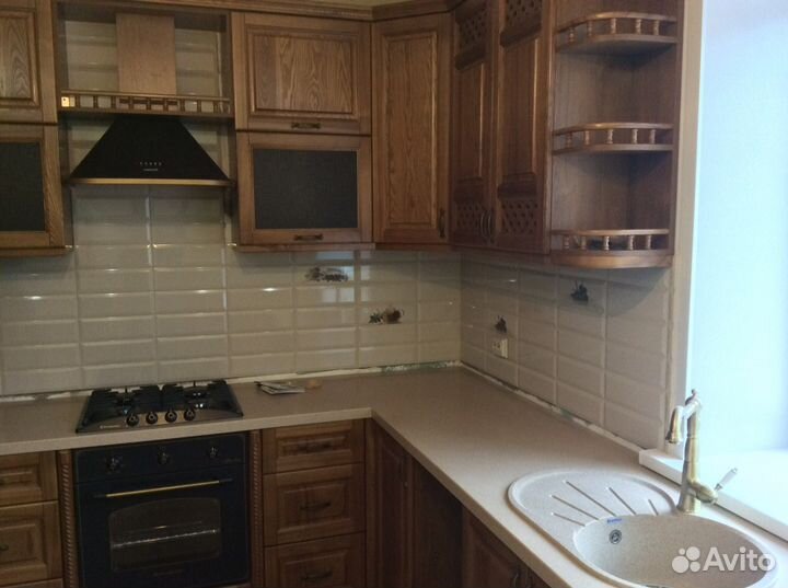 Кухни из массива дуба,ясеня,лдсп