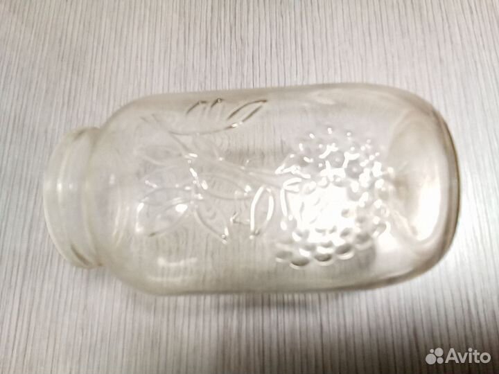 Банка с рисунком стеклянная 1,5литр