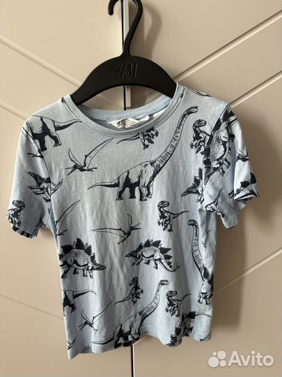 Шорты H&M 110 2 шт и футболки H&M 116 2 шт