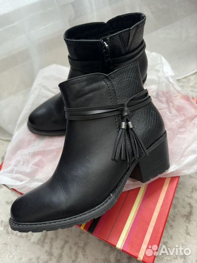 Ботильоны натуральная кожа новые 36