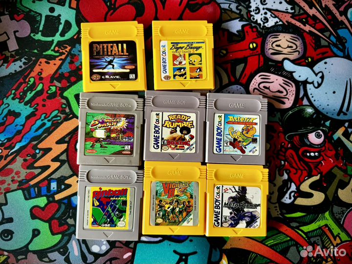 Картриджи game boy/game boy color(не новодел)