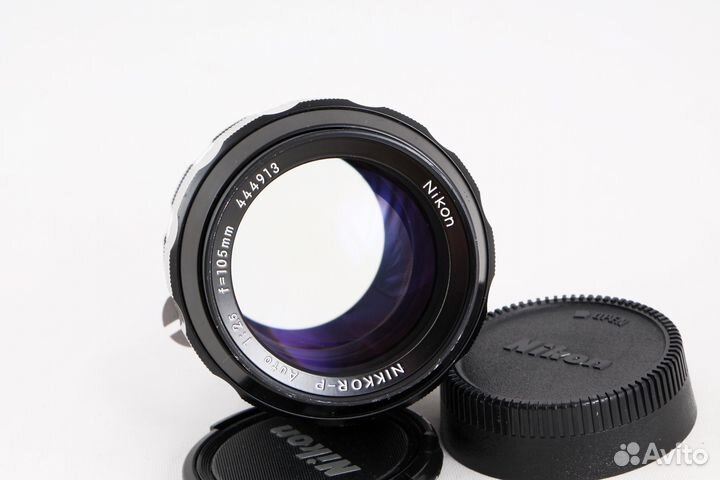 Объектив Nikon Nikkor non-Ai 105 mm f/ 2.5 №444913