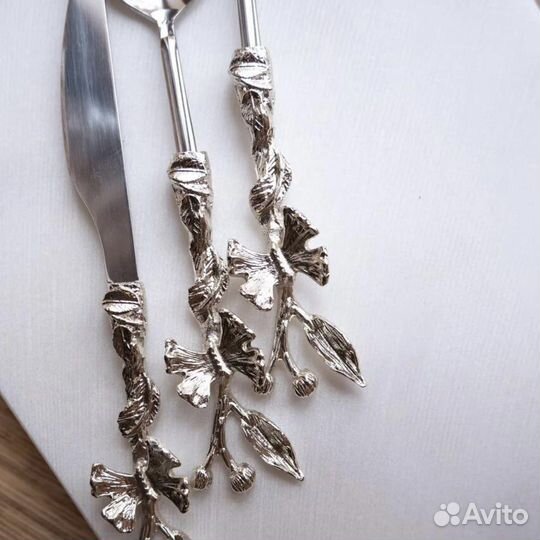 Десертные приборы новые