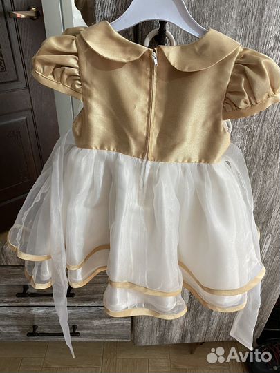 Платье нарядное 92