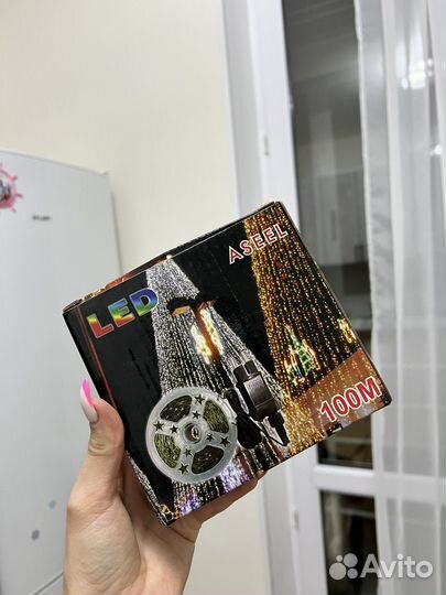 Гирлянда роса 100м