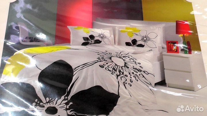 Постельное бельё - евро комплект (Турция)