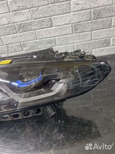 Фара правая BMW G22 G23 Laser Black черная