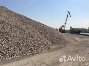 Щебень известняковый, гранитный, гравийный