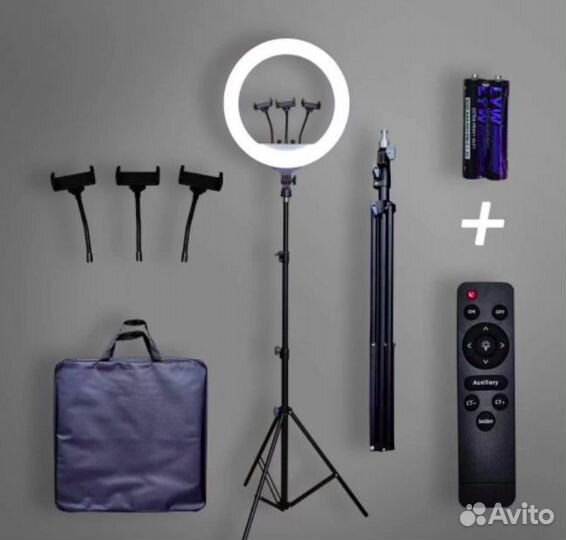 Кольцевая лампа 45см