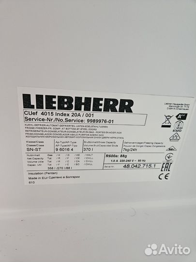 Холодильник liebherr