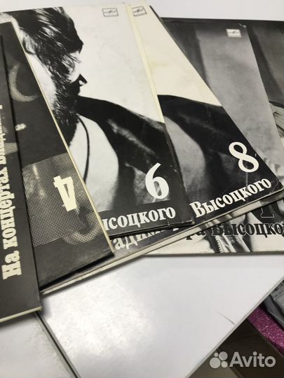 Виниловые пластинки высоцкого