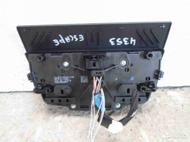 Панель управления магнитолой Ford Escape 3 CJ5T18K