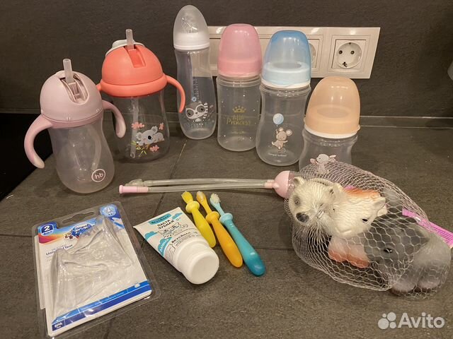 Детские бутылочки в идеальном состоянии