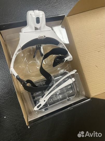 Очки лупа с подсветкой