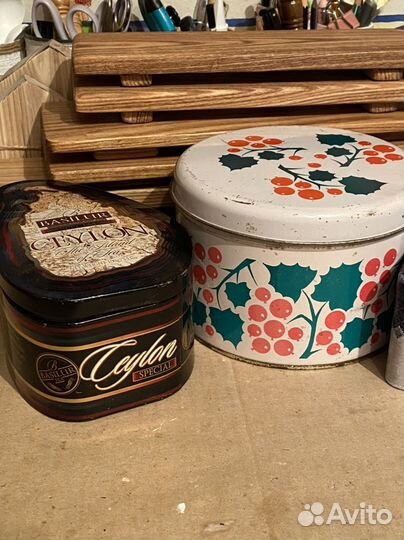 Жестяные коробки