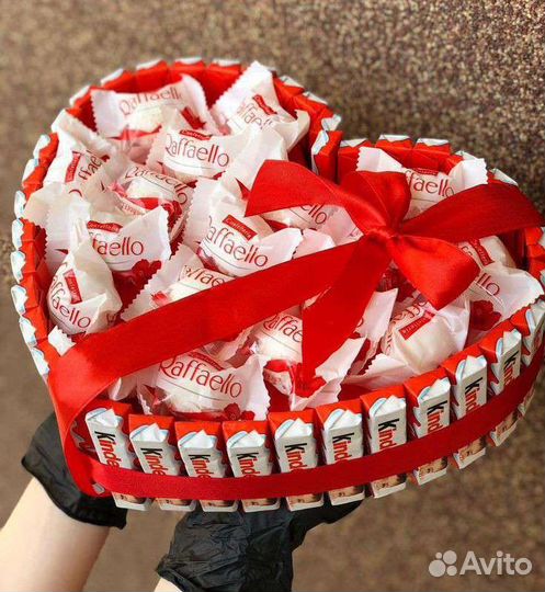 Сладкие букеты из конфет