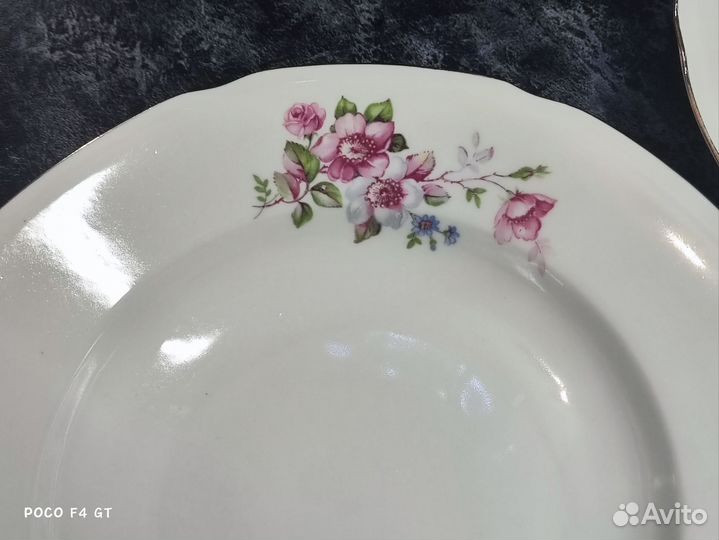 Фарфоровые тарелки 