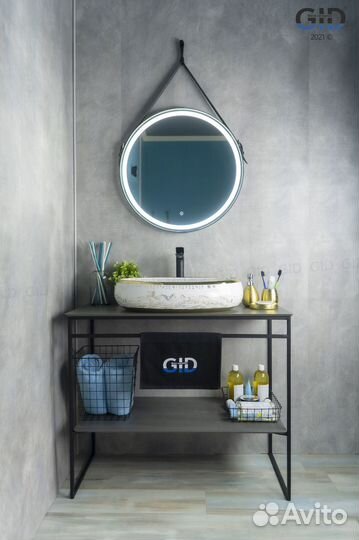 Раковина накладная Gid Nc472 60 см