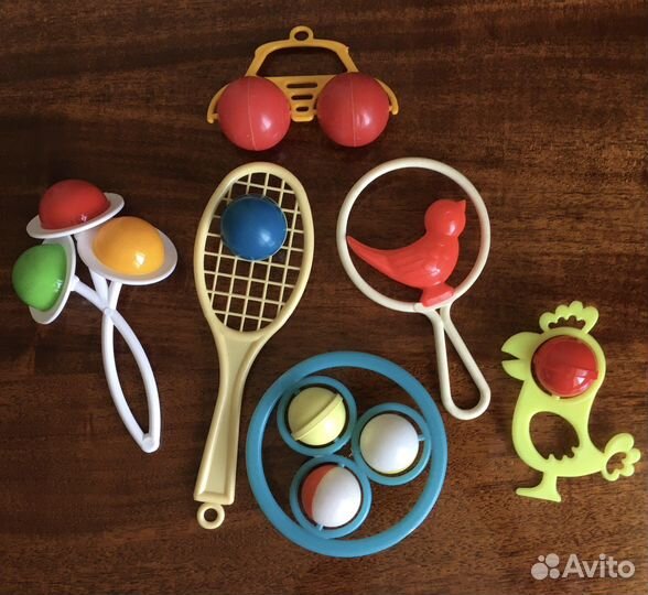 Винтажные Погремушки СССР Цена За Все