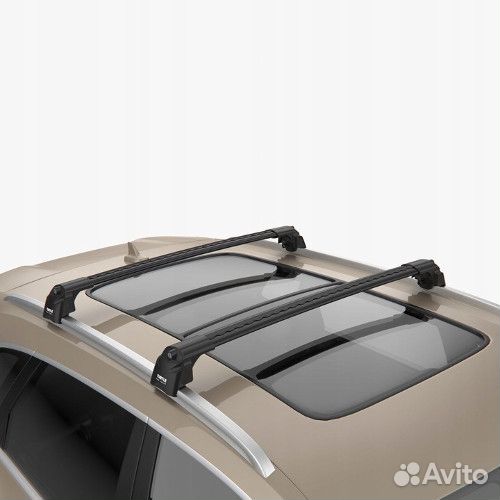 Багажник Turtle Air-2 для Hyundai ix35 (черный)