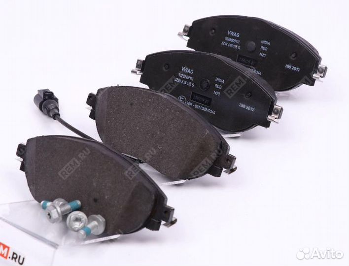 Тормозные колодки VAG передние jzw698151at