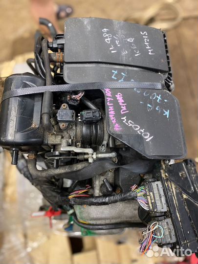 Двигатель suzuki K6A для снегохода