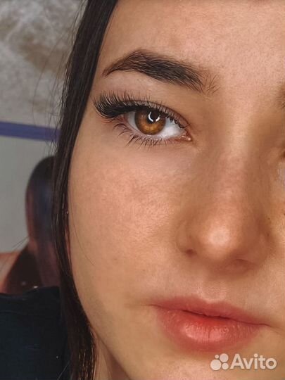 Наращивание ресниц мастер Ольга