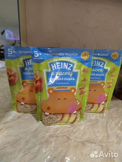 Детские молочные каши хаинз