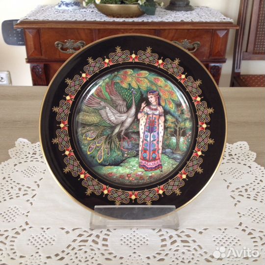 Тарелка винтажная Руслан и Людмила Villeroy & Boch